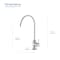 Kibi Circular Water Filtration Faucet KFF501BN - alternate 2